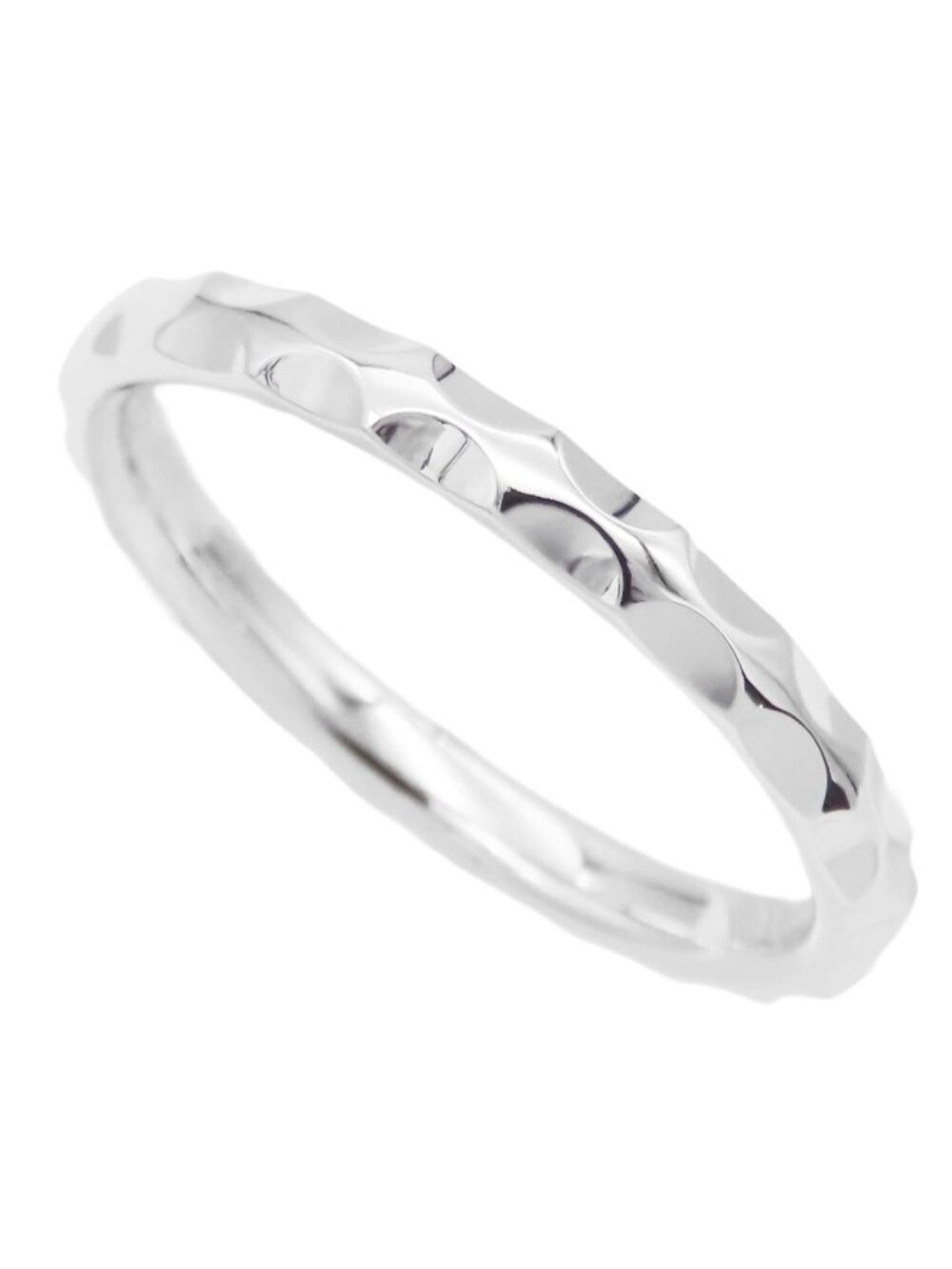 Louis Vuitton Marriage Ring Monogram Infini White Gold 18k